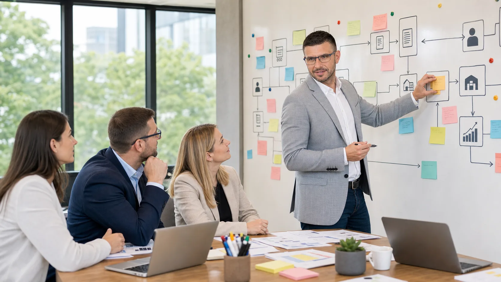 ERP procesų žemėlapio aptarimas